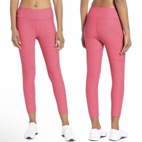 Outdoor Voices Pants - Outdoor Voices Women's 3/4 Warm‎ Up Leggings Flamingo Pink Size Small
